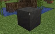 A mud block in-game (Image via Minecraft)